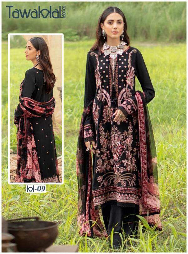 Tawakkal Mehroz Luxury Heavy Cotton Karachi Dress Material